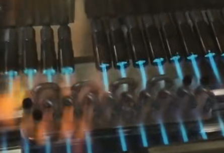 氢氧焊机焊接空气能铜管